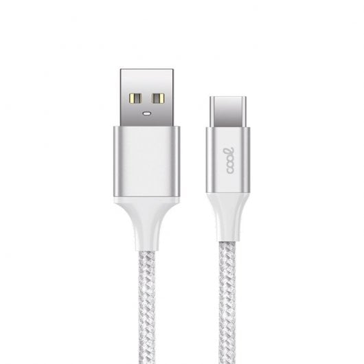 Fantastico cavo USB-C in nylon da 1,2 m bianco