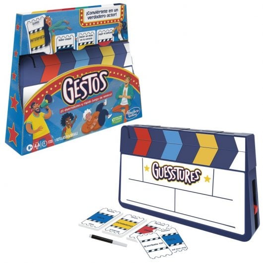 Hasbro Gaming Gestures Versão Espanhola Jogo de Tabuleiro