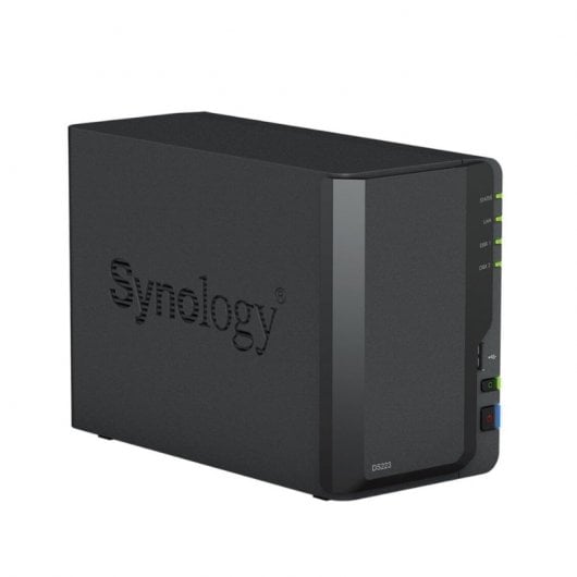 Synology DiskStation DS223 NAS 2GB RAM + 2x Discos Duros 4TB WD Red Plus