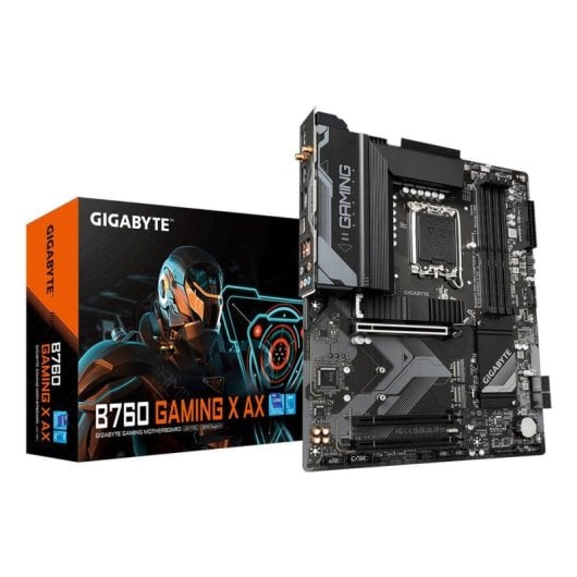 Carte mère Gigabyte B760 GAMING X AX Intel B760 LGA1700 DDR5 ATX WiFi 6E 2.5GbE M.2 RAID