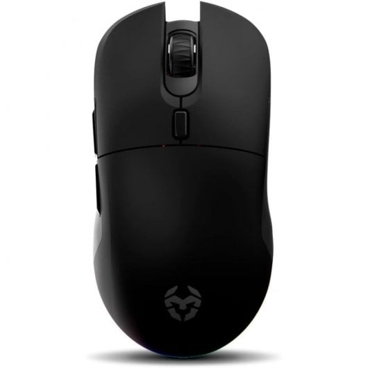 Souris de jeu sans fil Krom Komet RVB noire 2400 DPI