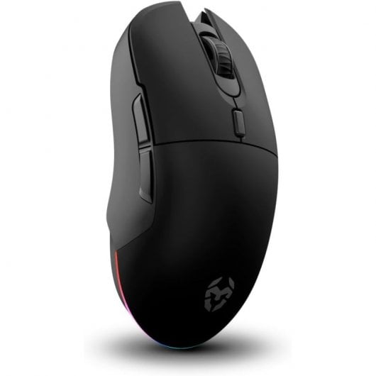 Souris de jeu sans fil Krom Komet RVB noire 2400 DPI