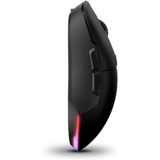 Souris de jeu sans fil Krom Komet RVB noire 2400 DPI