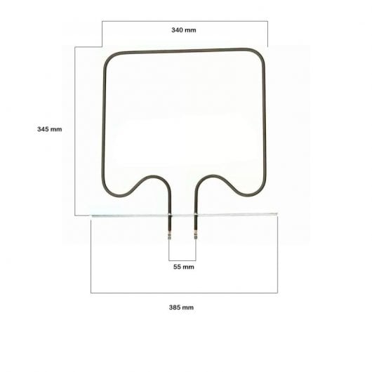 Resistência Inferior Forno Teka Hc 490me Hc 510me Hc 495me 1150w