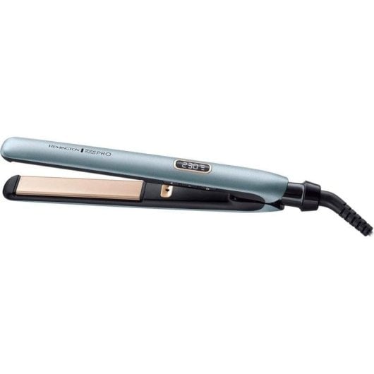 Piastra per capelli Remington S9300 Shine Therapy Pro ceramica ionica display digitale