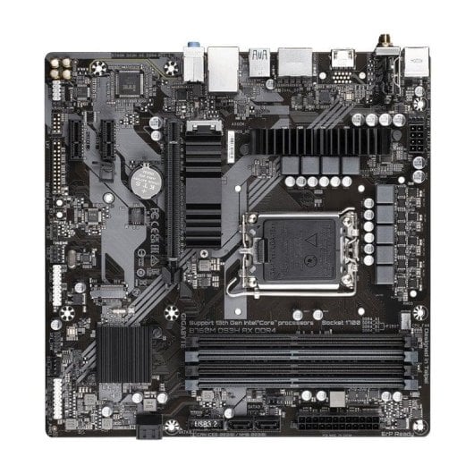 Carte mère Gigabyte B760M DS3H AX Intel B760 LGA1700 DDR4 Micro-ATX WiFi 6E 2.5GbE M.2 RAID
