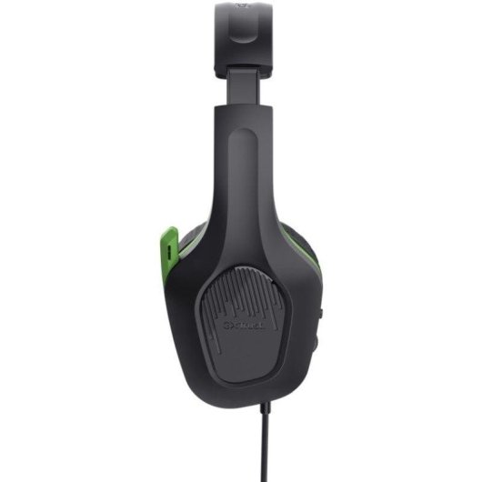 Auriculares Trust GXT 415 Zirox con cable 3,5 mm para gaming, micrófono plegable, verdes