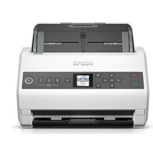 Escáner Epson WorkForce DS-730N dúplex LCD red 40 ppm 100 hojas