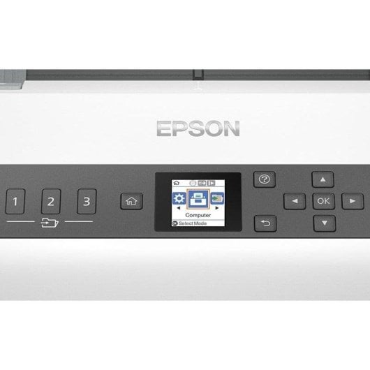 Escáner Epson WorkForce DS-730N dúplex LCD red 40 ppm 100 hojas