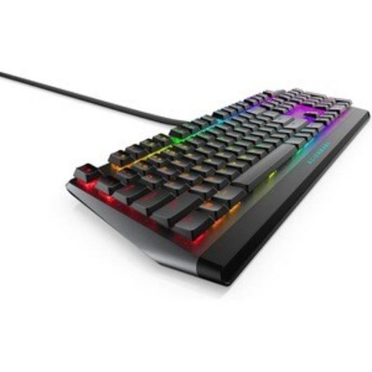 Dell Alienware AW510K Low Profile Teclado Mecânico Gaming RGB Cherry MX Red Layout USA