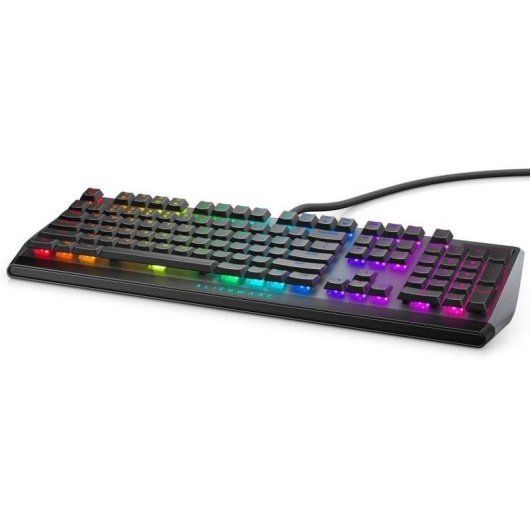 Dell Alienware AW510K Low Profile Teclado Mecânico Gaming RGB Cherry MX Red Layout USA