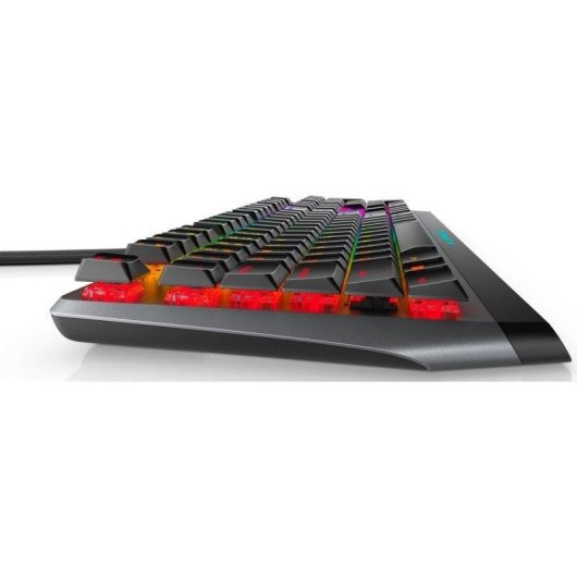 Dell Alienware AW510K Low Profile Teclado Mecânico Gaming RGB Cherry MX Red Layout USA