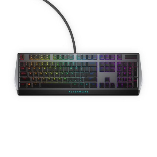 Dell Alienware AW510K Low Profile Teclado Mecânico Gaming RGB Cherry MX Red Layout USA
