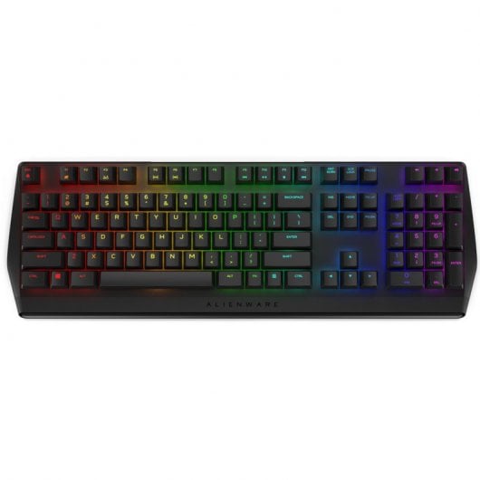 Alienware AW410K tastiera USB QZERTY US International Nero