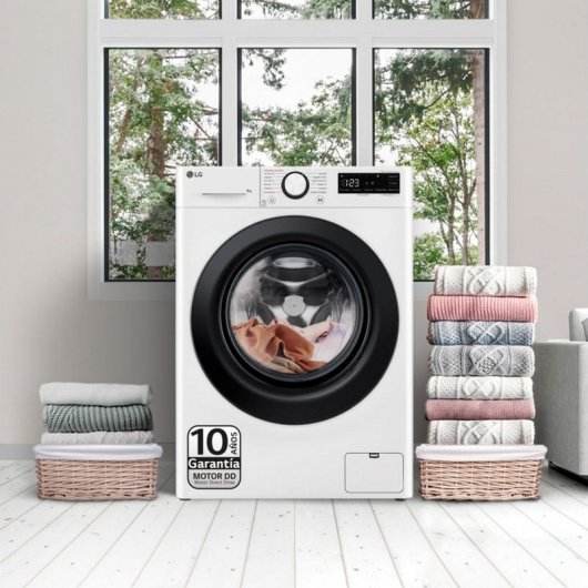 LG F4WR5009A6W Máquina de Lavar Roupa 9Kg A Branca