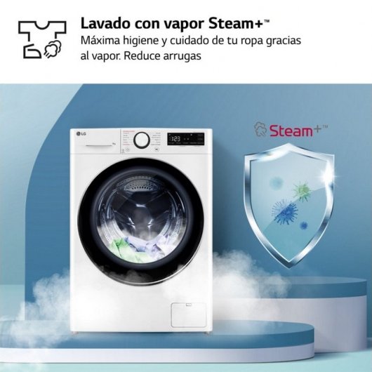 LG F4WR5009A6W Máquina de Lavar Roupa 9Kg A Branca