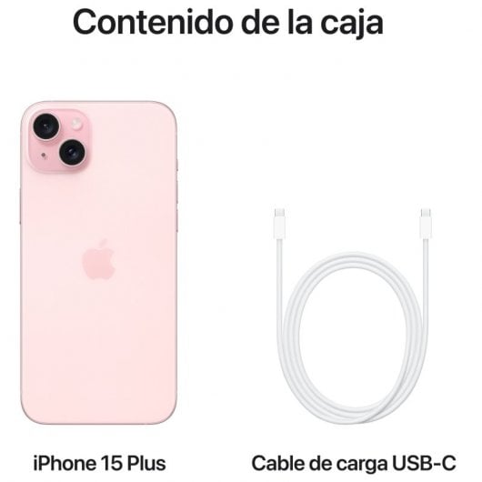 Apple iPhone 15 Plus 256GB Rosa Libre