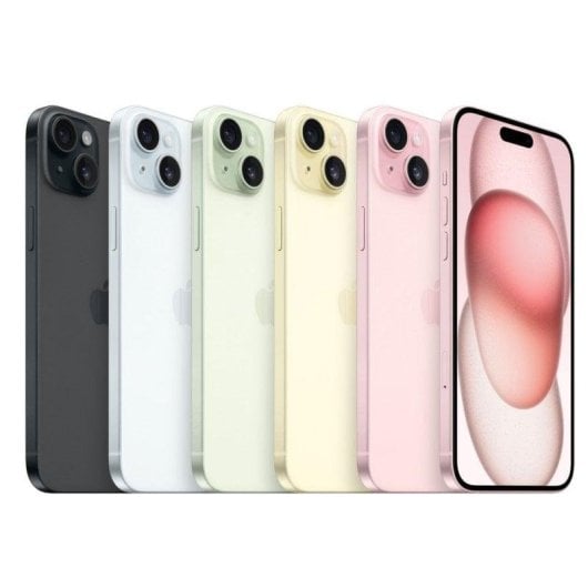 Apple iPhone 15 Plus 512GB 6.7" OLED 5G Dual SIM Câmara 48MP IP68 iOS 17 Preto