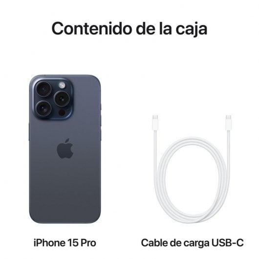 Apple iPhone 15 Pro 128GB Titanio Azul Libre
