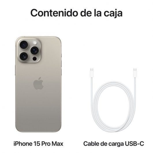Apple iPhone 15 Pro Max 1TB Titanio Natural Libre