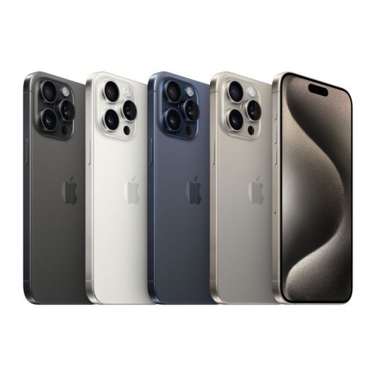 Apple iPhone 15 Pro Max 1TB Titanio Blanco Libre