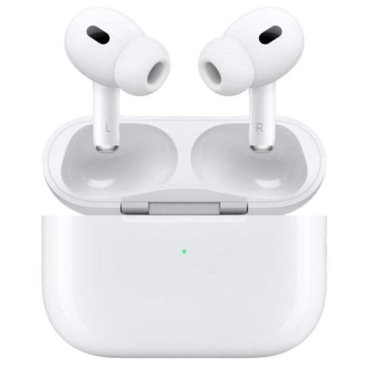 Auriculares Apple AirPods Pro 2 Inalámbricos Bluetooth com Cancelamento de Ruído USB-C Brancos