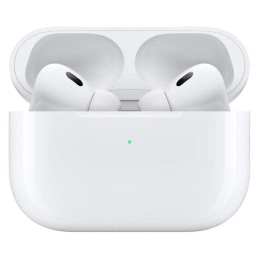 Auriculares Apple AirPods Pro 2 Inalámbricos Bluetooth com Cancelamento de Ruído USB-C Brancos