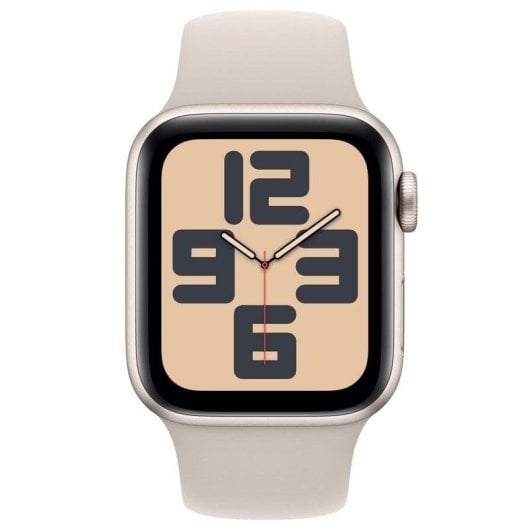 Apple Watch SE GPS 40mm Retina OLED Beige S/M Aluminio Resistente all'Acqua 50m Cardiofrequenzimetro