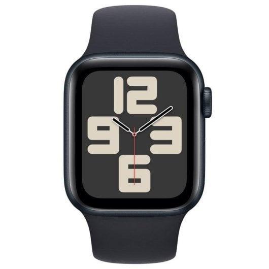 Apple Watch SE GPS Bluetooth NFC 40mm Retina OLED Schwarz S/M Wasserdicht bis 50m Pulsmesser