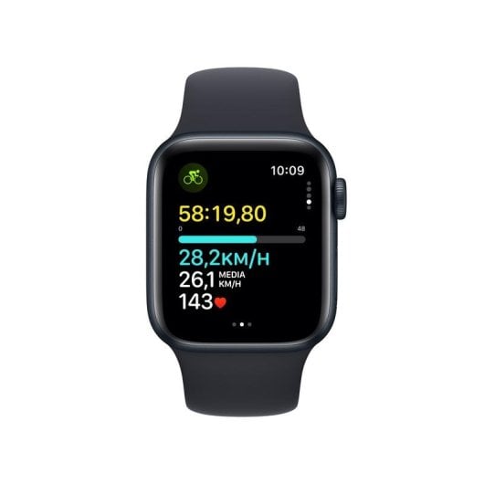 Apple Watch SE GPS 40mm Aluminio Medianoche con Correa Deportiva Medianoche M/L