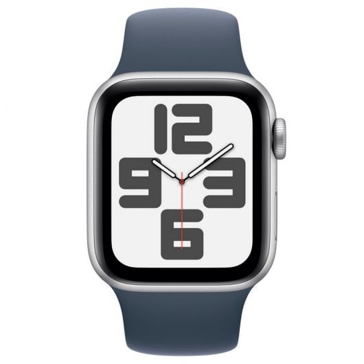 Apple Watch SE OLED 40 mm Digital 324 x 394 Pixel Touchscreen Silber WLAN GPS (MRE13QL/A)
