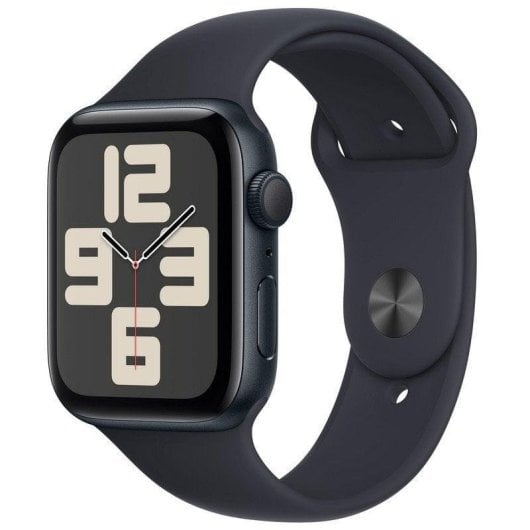 Apple Watch SE GPS 44mm Retina OLED Nero S/M Impermeabile 50m Monitor Sonno Cardiofrequenzimetro