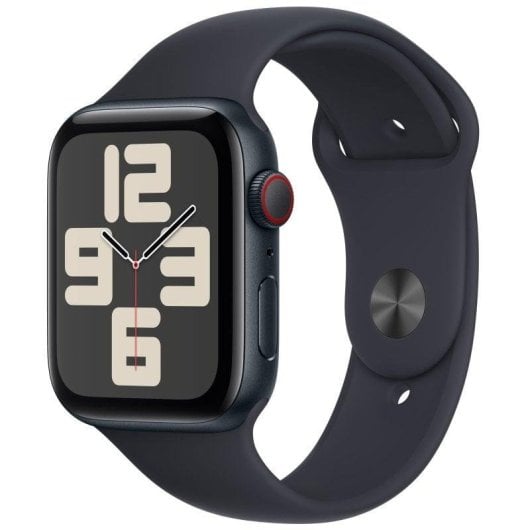 Apple Watch SE GPS + Cellular 44mm Aluminio Medianoche con Correa Deportiva Medianoche S/M
