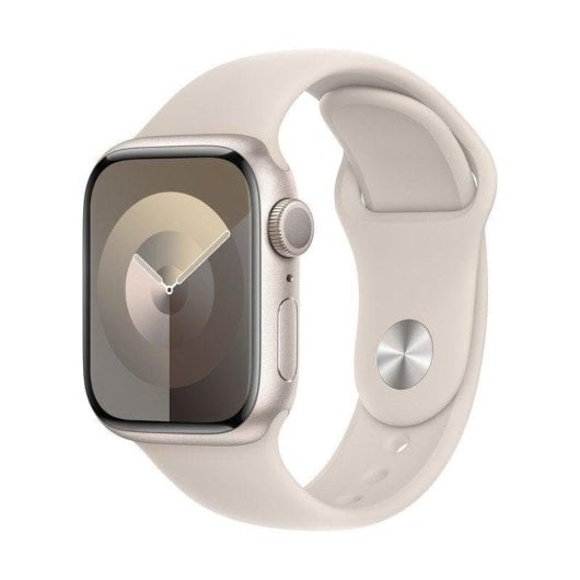 Apple Watch Series 9 GPS NFC 41mm Retina OLED Beige S/M Impermeabile 50m SpO2 Pulsometro