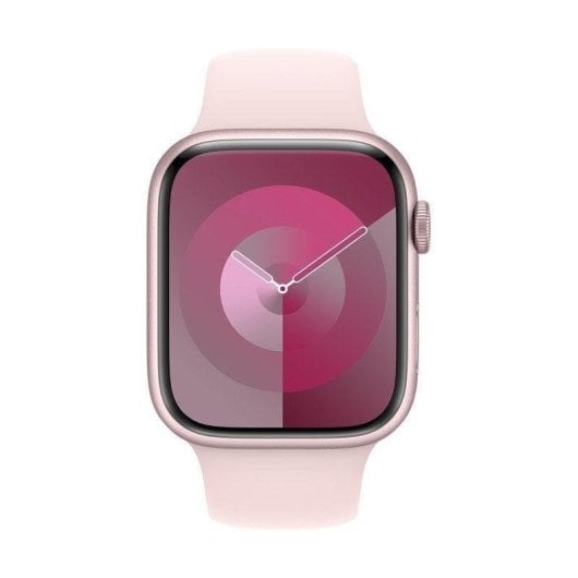 Apple Watch Series 9 GPS Cellular 41mm Retina OLED Rosa S/M Resistente Acqua IP6X SpO2 Cardiofrequenzimetro Monitor Sonno SOS
