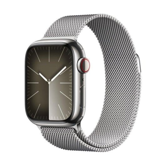 Apple Watch Series 9 GPS + Cellular 41mm Retina OLED Argento Loop Milanese LTE NFC