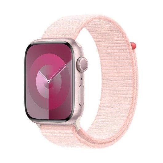 Apple Watch Series 9 GPS + Cellular 45mm Retina OLED Rose M Etanche 4G NFC SpO2 Pulsomètre