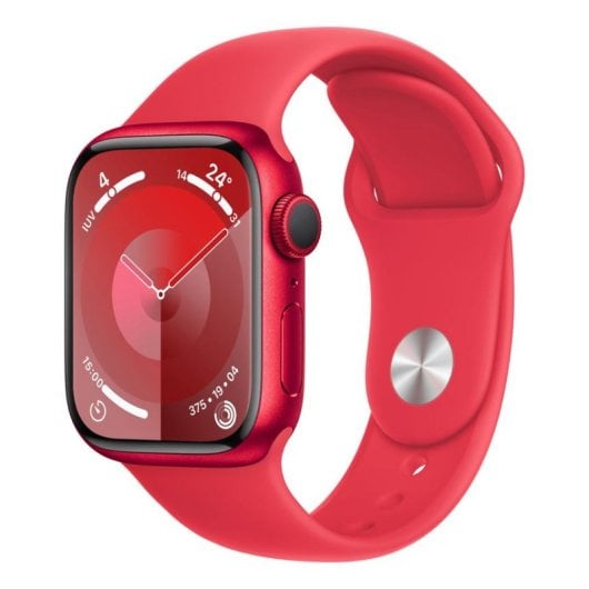 Apple Watch Series 9 GPS NFC 41mm Retina OLED Rosso M/L Resistenza Acqua IP6X+50m SpO2