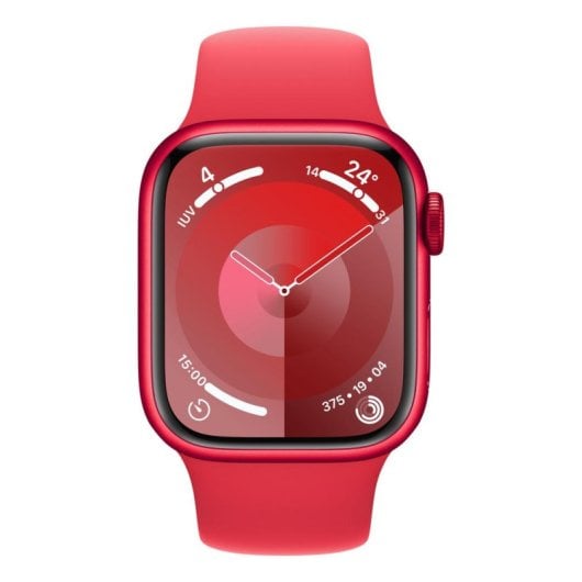 Apple Watch Series 9 GPS NFC 41mm Retina OLED Rosso M/L Resistenza Acqua IP6X+50m SpO2