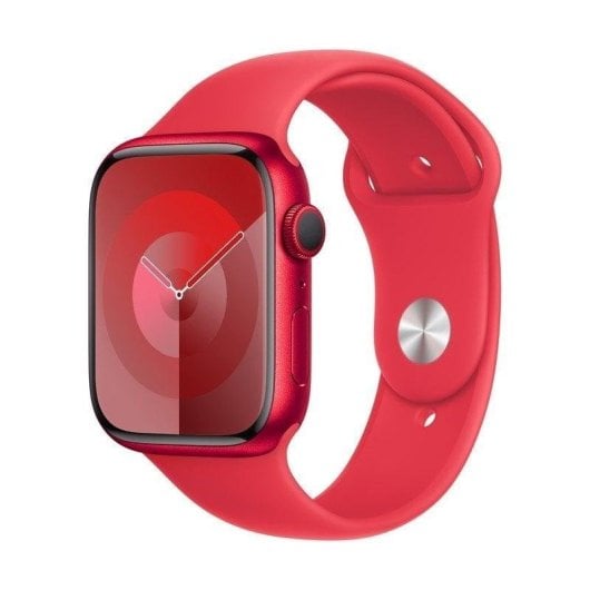 Apple Watch Series 9 GPS + Cellular 45mm Retina OLED (PRODUCT) RED M/L Resistência à Água
