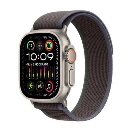 Apple Watch Ultra 2 GPS + Cellular 49mm OLED Titan S/M Blau Schwarz Wasserdicht IP6X SpO2
