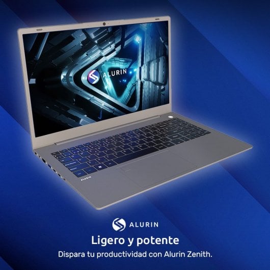 Alurin Zenith Intel Core i5-1235U/8 Go/500 Go SSD/15,6" + Windows 11 Famille