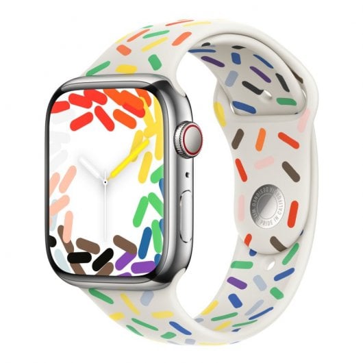 Apple MUQ43ZM/A accessorio indossabile intelligente Band Multicolore Fluoroelastomero