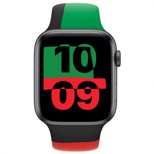 Apple Correa Deportiva Black Unity 44mm M/L