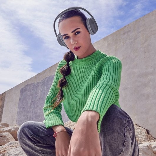 Cuffie Energy Sistem Hoshi Eco Bluetooth Grigie
