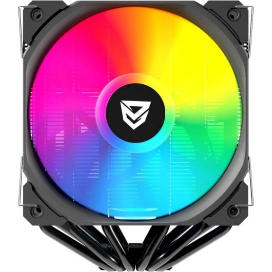 Nfortec SCULPTOR X Doppia Ventola CPU 6 Tubi 2x120mm A-RGB PWM Nero