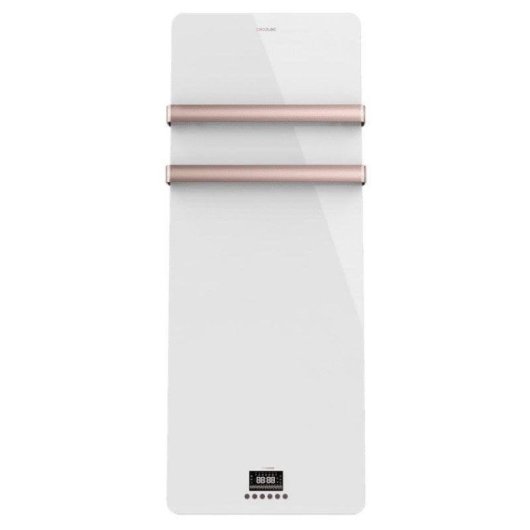 Secadora eléctrica Cecotec ReadyWarm 9870 Crystal Towel 850W Rose Gold LED IP24 2 colgadores
