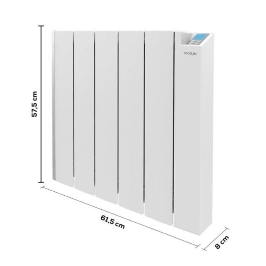 Emissor Térmico Cecotec ReadyWarm 6000 1500W 6 Elementos Wifi Proteção IPX4