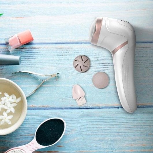 Fußpflegegerät Cecotec Bamba SkinCare Pure kabellos Quarzscheiben Absaugung