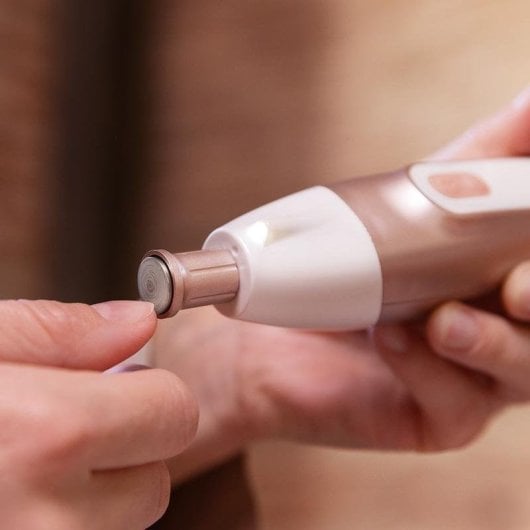 Set Manicura Cecotec Bamba PinkyCare 700 Perfect Nails 7 Cabezais 5 Velocidades Rosa